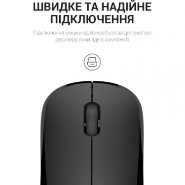 Мышка OfficePro M183 Wireless Black Фото 5
