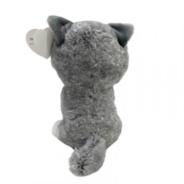 Мягкая игрушка Ty Beanie Boos Cірий котик FERGUS Фото 2