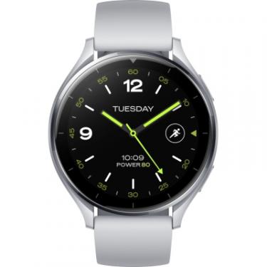 Смарт-часы Xiaomi Watch 2 Sliver Case With Gray TPU Strap (BHR8034GL Фото 1