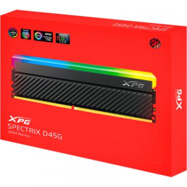 Модуль памяти для компьютера ADATA DDR4 16GB (2x8GB) 3600 MHz XPG Spectrix D45G RGB B Фото 4