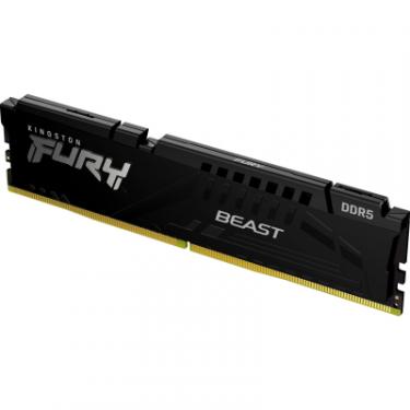 Модуль памяти для компьютера Kingston Fury (ex.HyperX) DDR5 8GB 6000 MHz Beast Black Фото 1