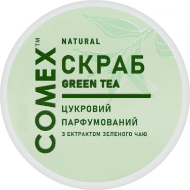 Скраб для тела Comex Цукровий парфумований Зелений чай 250 мл Фото