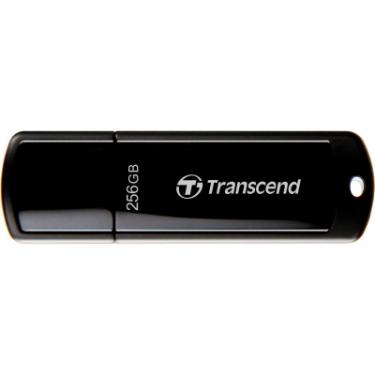 USB флеш накопитель Transcend 256GB JetFlash 700 Black USB 3.1 Фото 2
