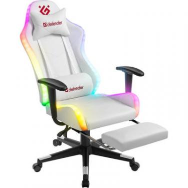 Кресло игровое Defender Watcher RGB White Фото 3