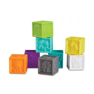 Развивающая игрушка Infantino Силіконові кубики Яскраві розвивашки Фото