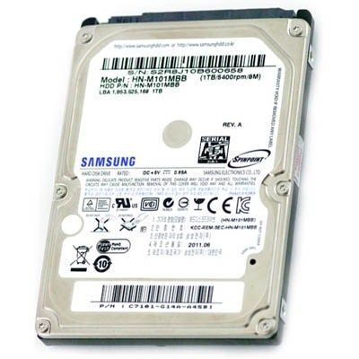 Жесткий диск для ноутбука Samsung 2.5" 1TB Фото