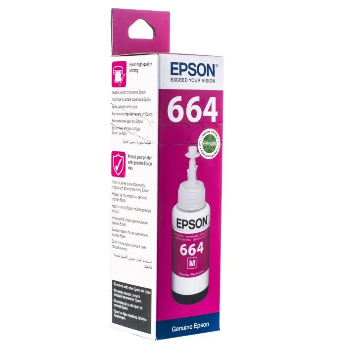 Контейнер с чернилами Epson 664 magenta (70мл) L100/L200 Фото