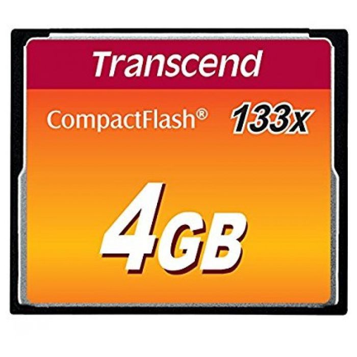 Карта памяти Transcend 4Gb Compact Flash 133x Фото