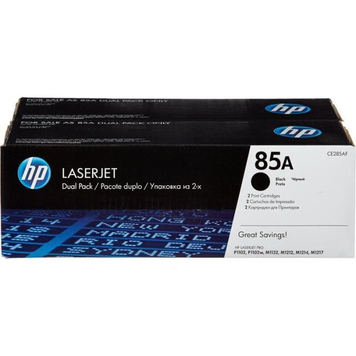 Картридж HP LJ 85A Dual Pack Фото