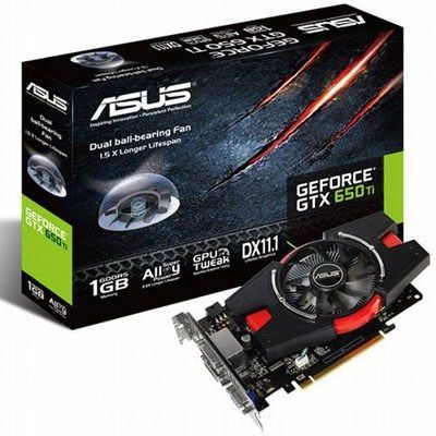 Видеокарта ASUS GeForce GTX650 Ti 1024Mb Фото
