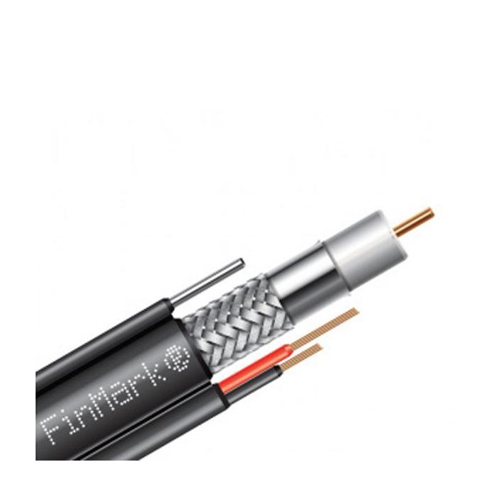 Кабель комбинированный FinMark RG-6, медь, + 2x0.75 power, 305м Фото