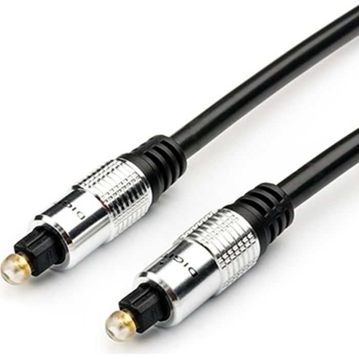 Кабель мультимедийный Atcom Optical Toslink 1.8m Фото