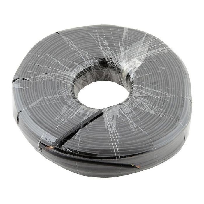 Кабель телефонный Atcom 4-х жильный плоский 26AWG CCS 100м. Фото