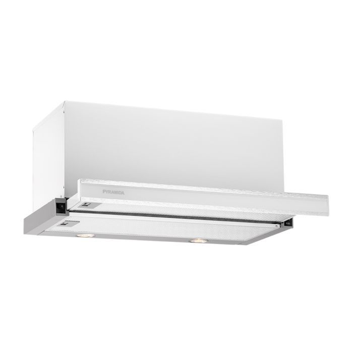 Вытяжка кухонная Pyramida TL 60 G IX WH Фото