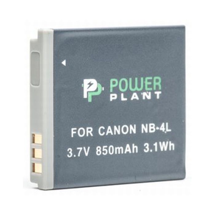 Аккумулятор к фото/видео PowerPlant Canon NB-4L Фото
