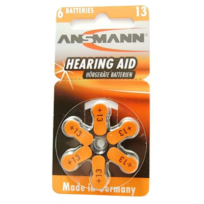 Батарейка Ansmann PR41 / 312 (1.4V Zinc-Air) * 6 Фото