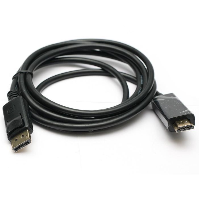 Кабель мультимедийный PowerPlant DisplayPort M to HDMI M 1.8m Фото