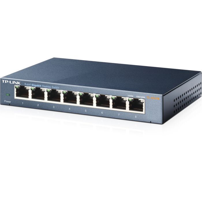 Коммутатор сетевой TP-Link TL-SG108 Фото 2