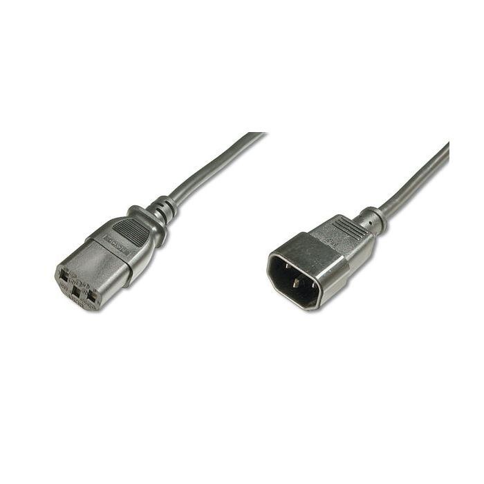 Кабель питания Digitus C13 to C14 1.8m Фото