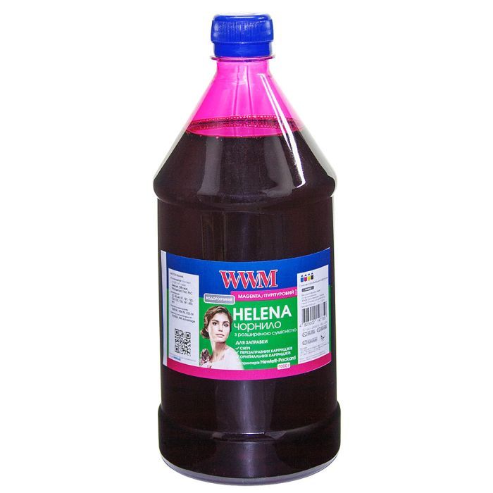 Чернила WWM HP UNIVERSAL HELENA 1000г Magenta Фото
