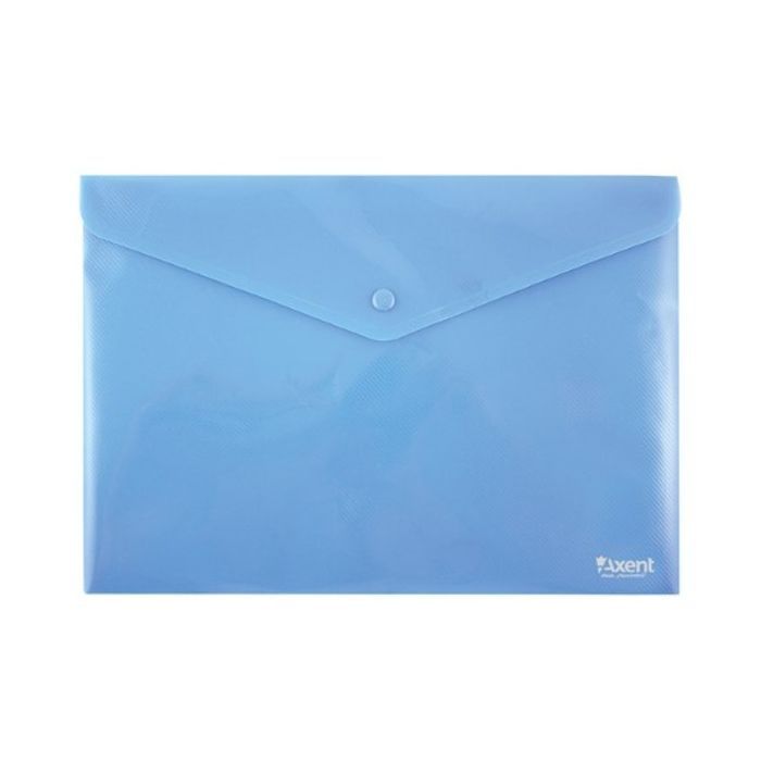 Папка - конверт Axent А4, textured plastic, blue Фото