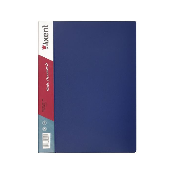 Папка с файлами Axent 40 sheet protectors, blue Фото