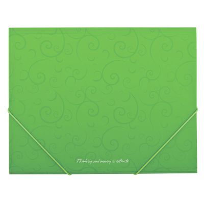 Папка на резинках Buromax А5, BAROCCO, light green Фото