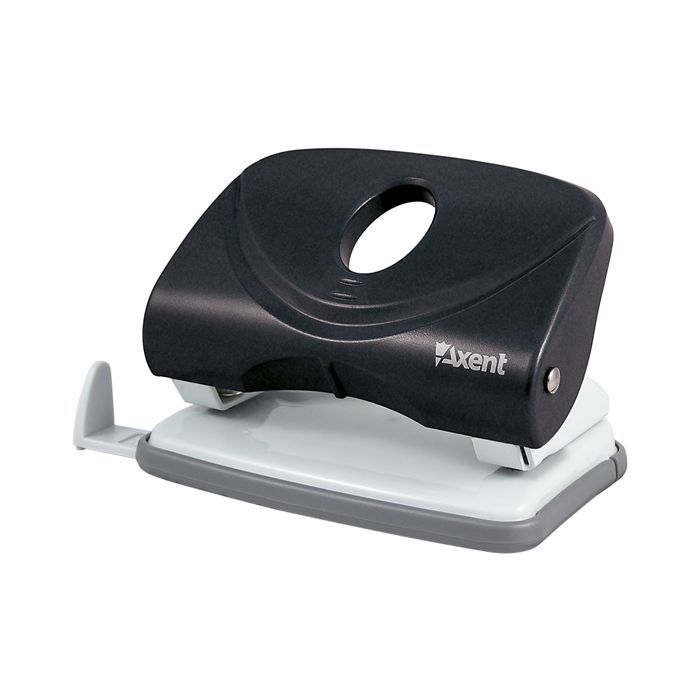 Дырокол Axent Welle-2 plastic, 20sheets, black Фото