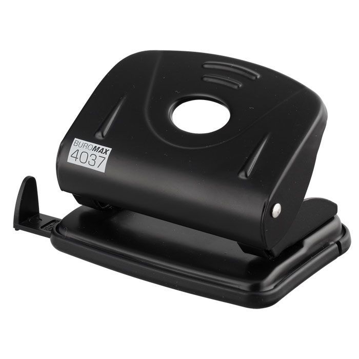 Дырокол Buromax metal, 20sheets, black Фото