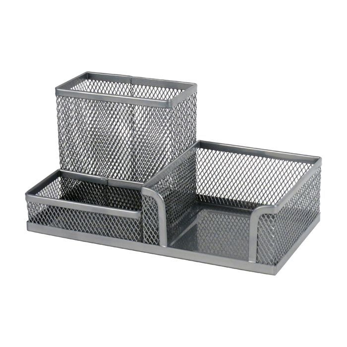 Подставка для мелочей Axent 203x105x100мм, wire mesh, silver Фото
