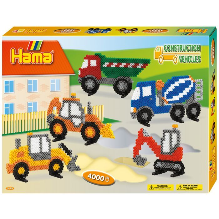 Набор для творчества Hama Midi Строительные машины Фото