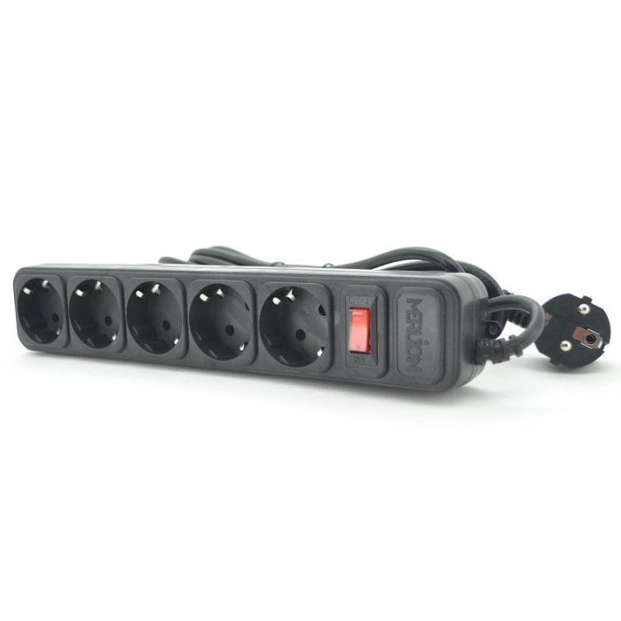 Сетевой фильтр питания Merlion 5 розеток, 4.5м Фото