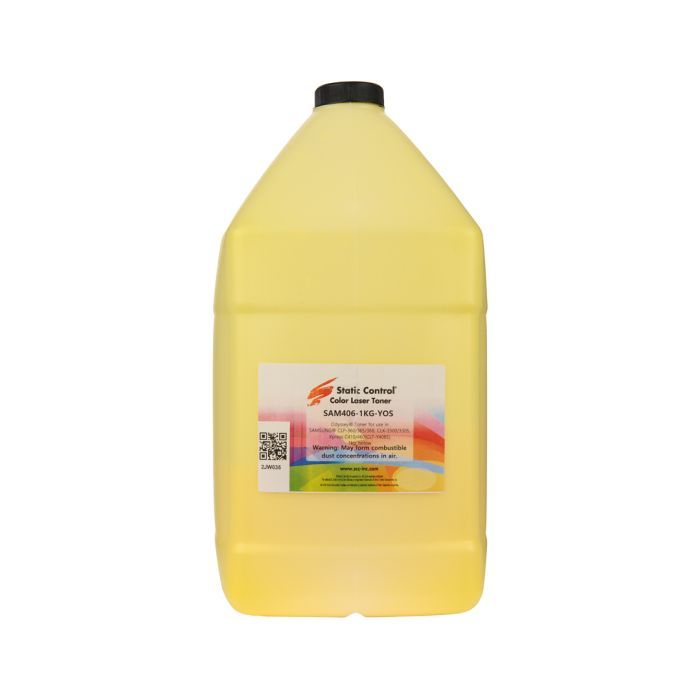 Тонер Static Control SamsungCLP-360/CLX-3300 1KG yellow Фото