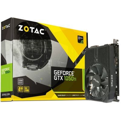 Видеокарта Zotac GeForce GTX1050 Ti 4096Mb Mini Фото