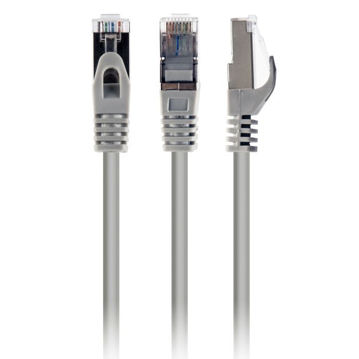 Патч-корд Cablexpert 0.5м S/FTP Cat 6A CU LSZH grey Фото