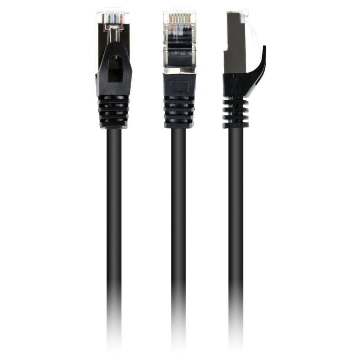 Патч-корд Cablexpert 1.5м S/FTP Cat 6A CU LSZH black Фото