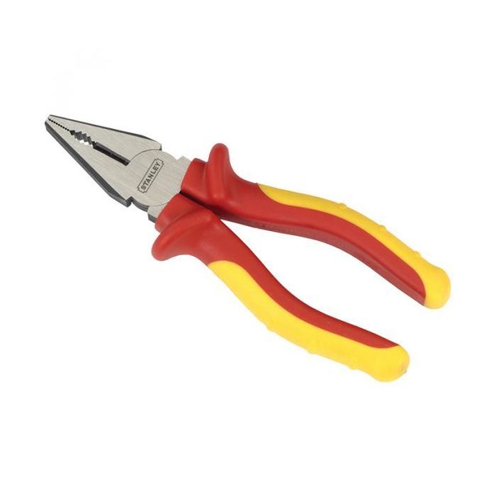 Плоскогубцы Stanley MaxSteel VDE 1000V электрика, L=200мм. Фото