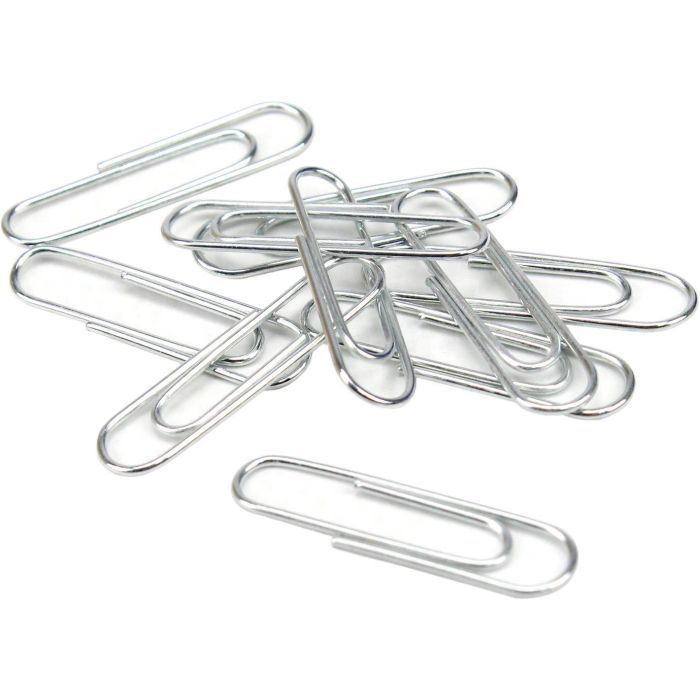 Скрепки канцелярские Delta by Axent rounded, 25 мм, 50 шт. Фото