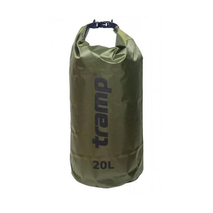Гермомешок Tramp PVC Diamond Rip-Stop оливковый 20л Фото