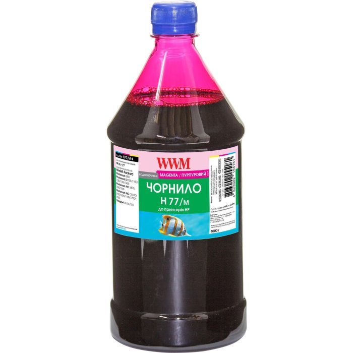 Чернила WWM HP №177/85 1000г Magenta Фото