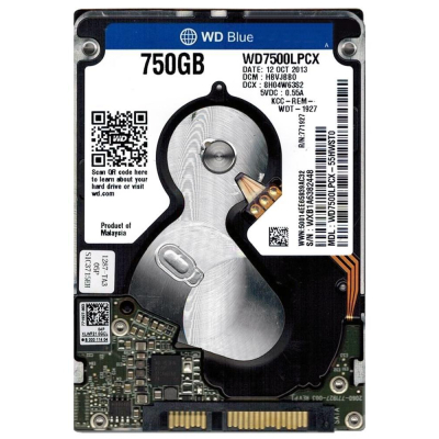 Жесткий диск для ноутбука WD 2.5" 750GB Фото