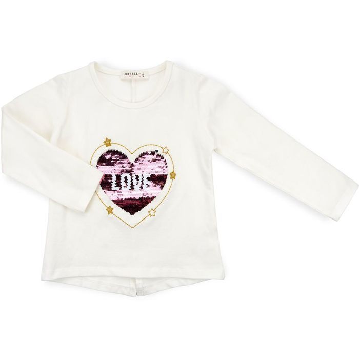 Кофта детская Breeze с аппликацией перевертышем "LOVE" Фото