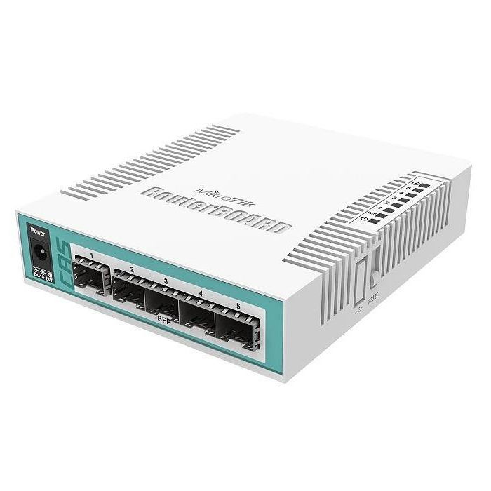 Коммутатор сетевой Mikrotik CRS106-1C-5S Фото