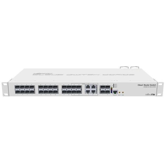 Коммутатор сетевой Mikrotik CRS328-4C-20S-4S+RM Фото