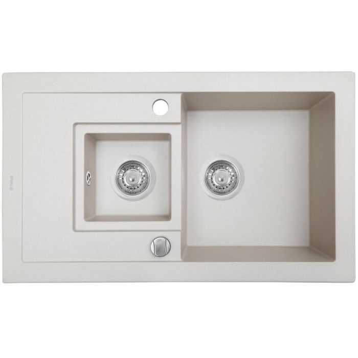 Мойка кухонная Perfelli PIERRA PGP 536-78 LIGHT BEIGE Фото