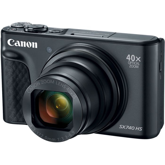 Цифровой фотоаппарат Canon Powershot SX740 HS Black Фото