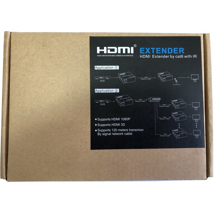Адаптер Atcom HDMI extender 120m Фото