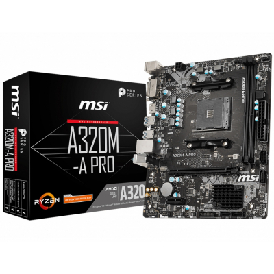 Материнская плата MSI A320M-A PRO Фото