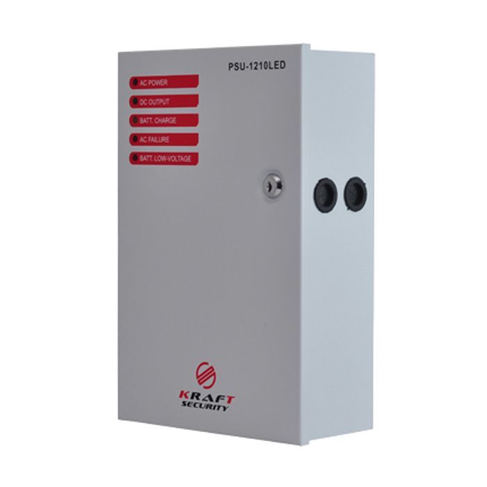 Блок питания для систем видеонаблюдения Kraft Energy PSU-1210LED Фото