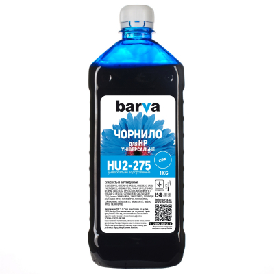 Чернила Barva HP Universal-2 1кг CYAN Фото